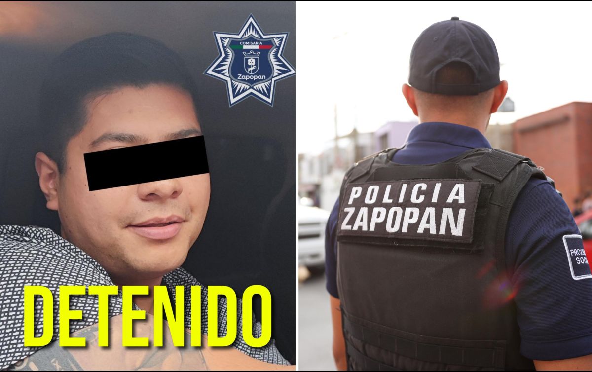 Elementos de la policía de Zapopan lograron la detención de un sujeto con un arma de fuego en una colonia del municipio. ESPECIAL / Policía de Zapopan / EL INFORMADOR / ARCHIVO
