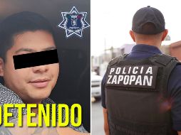 Elementos de la policía de Zapopan lograron la detención de un sujeto con un arma de fuego en una colonia del municipio. ESPECIAL / Policía de Zapopan / EL INFORMADOR / ARCHIVO