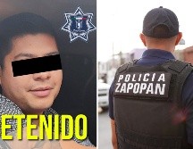 Elementos de la policía de Zapopan lograron la detención de un sujeto con un arma de fuego en una colonia del municipio. ESPECIAL / Policía de Zapopan / EL INFORMADOR / ARCHIVO