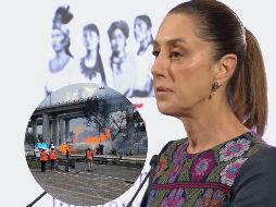 Sheinbaum destacó que se está apoyando en todo lo necesario. SUN / V. ROSAS / ESPECIAL