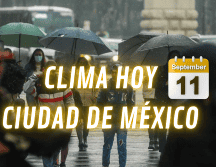 Según el pronóstico del clima, hoy, 11 de septiembre, se pronostica lluvia. SUN/ ARCHIVO