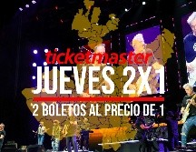 Estos nueve conciertos en Guadalajara están al 2x1 en Ticketmaster el día de hoy. EL INFORMADOR / ARCHIVO