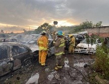 El incendio fue controlado, sin embargo, el predio se encuentra bajo resguardo. ESPECIAL / PROTECCIÓN CIVIL JALISCO
