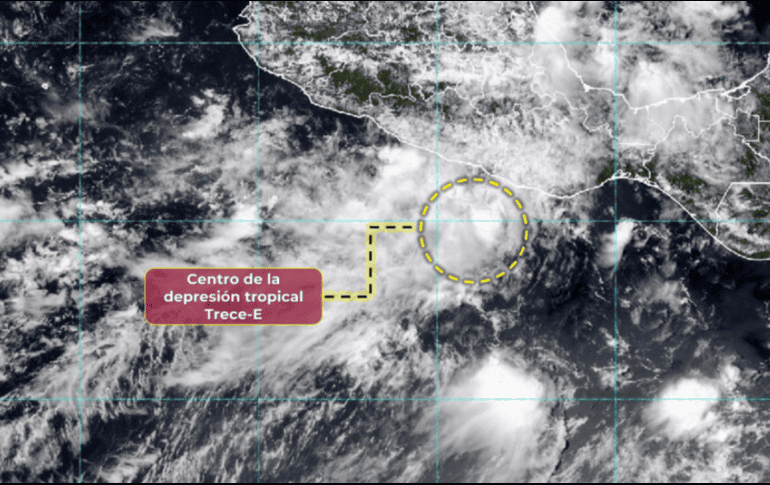 Autoridades alertan que las precipitaciones podrían causar encharcamientos, deslaves e inundaciones en zonas bajas. ESPECIAL/CONAGUA