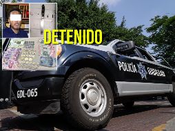 Elementos de la Policía de Guadalajara detuvieron a un sujeto que presuntamente robó una farmacia el día de ayer. EL INFORMADOR / ARCHIVO / ESPECIAL / Policía de Guadalajara
