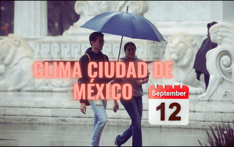 ¿A qué hora lloverá HOY en CDMX?