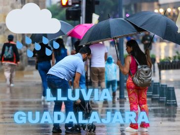 En Guadalajara se espera cielo medio nublado a nublado en el transcurso del día, con probabilidad de lluvia para la tarde. ESPECIAL / EL INFORMADOR y CANVA