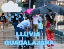 En Guadalajara se espera cielo medio nublado a nublado en el transcurso del día, con probabilidad de lluvia para la tarde. ESPECIAL / EL INFORMADOR y CANVA