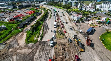 Este dispositivo de movilidad permitirá mantener la circulación en ambos sentidos mientras se realizan los trabajos de rehabilitación. EL INFORMADOR / A. Navarro