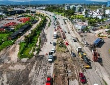 Este dispositivo de movilidad permitirá mantener la circulación en ambos sentidos mientras se realizan los trabajos de rehabilitación. EL INFORMADOR / A. Navarro