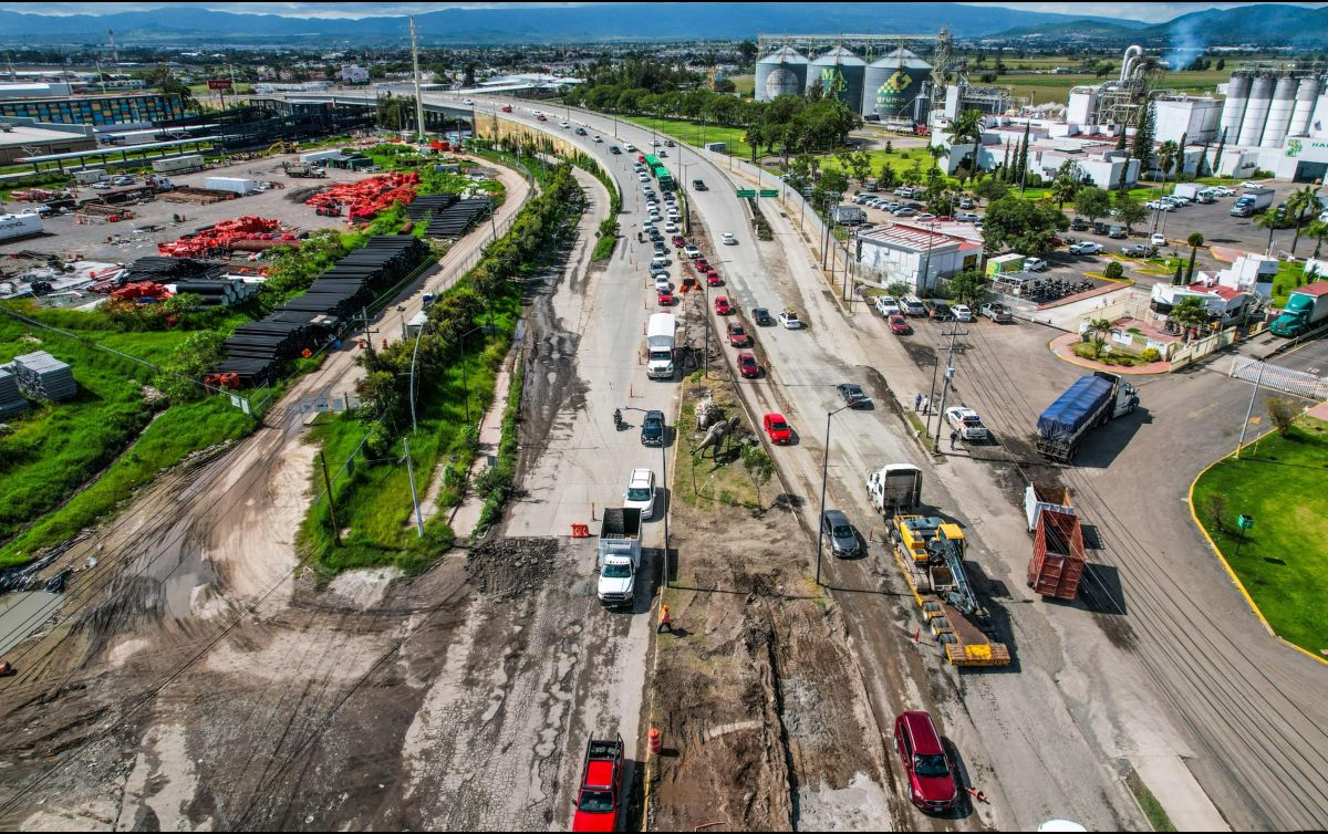 Este dispositivo de movilidad permitirá mantener la circulación en ambos sentidos mientras se realizan los trabajos de rehabilitación. EL INFORMADOR / A. Navarro