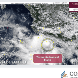 Mario traerá tormentas fuertes a Jalisco