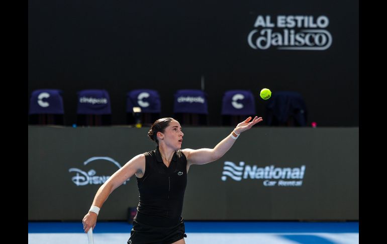 Elsa Jacquemot continúa venciendo a las favoritas y mejores sembradas del GDL Open AKRON 2025 WTA 500 para mantenerse firme en la competencia. EL INFORMADOR / A. Navarro