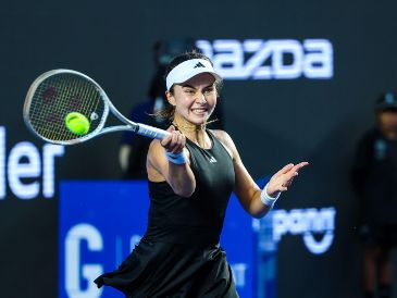 La estadounidense Iva Jovic y la andorrana Victoria Jimenez Kasintseva fueron las protagonistas de un encuentro sumamente emocionante y reñido. EL INFORMADOR / A. Navarro