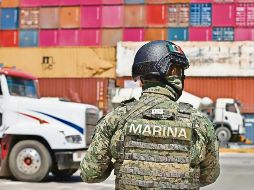 El vicealmirante Fernando Farías Laguna es acusado de encabezar dentro de la Marina una red de huachicol fiscal en los puertos de Manzanillo, Tampico y Altamira. EL UNIVERSAL