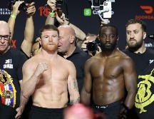 La pelea entre Saúl Álvarez y Terence Crawford sólo será transmitida por Netflix. EFE/O. Guzmán