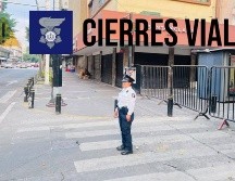 Este lunes, la Policía Vial Jalisco implementará un operativo que incluye cierres a la circulación en el cuadro principal del Centro Histórico de Guadalajara. ESPECIAL / Policía Vial Jalisco