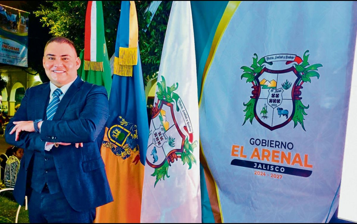 Gildardo Partida Hermosillo, alcalde de El Arenal, ha logrado avances importantes y notorios en el municipio. ESPECIAL