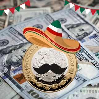 Peso mexicano toma FUERZA frente al dólar; así cotiza HOY lunes