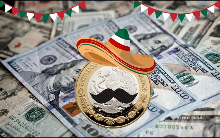 Esta es la cotización de dólar a peso para este lunes 15 de septiembre. CANVA / ESPECIAL