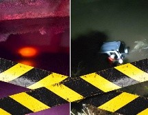 Personal de la Unidad Estatal de Protección Civil y Bomberos de Jalisco (UEPCBJ) recibió el reporte de la volcadura de un vehículo tipo SUV que cayó hacia un arroyo. ESPECIAL