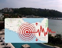 Se registraron dos sismos de magnitud ascendente cercanos a Salina Cruz, Oaxaca. ESPECIAL / Webcams de México / Sistema Sismológico Nacional