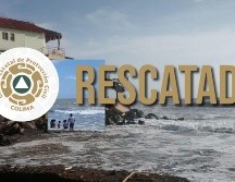 Guardavidas de Colima lograron el rescate de un sujeto en el municipio de Armería. NTX / ARCHIVO