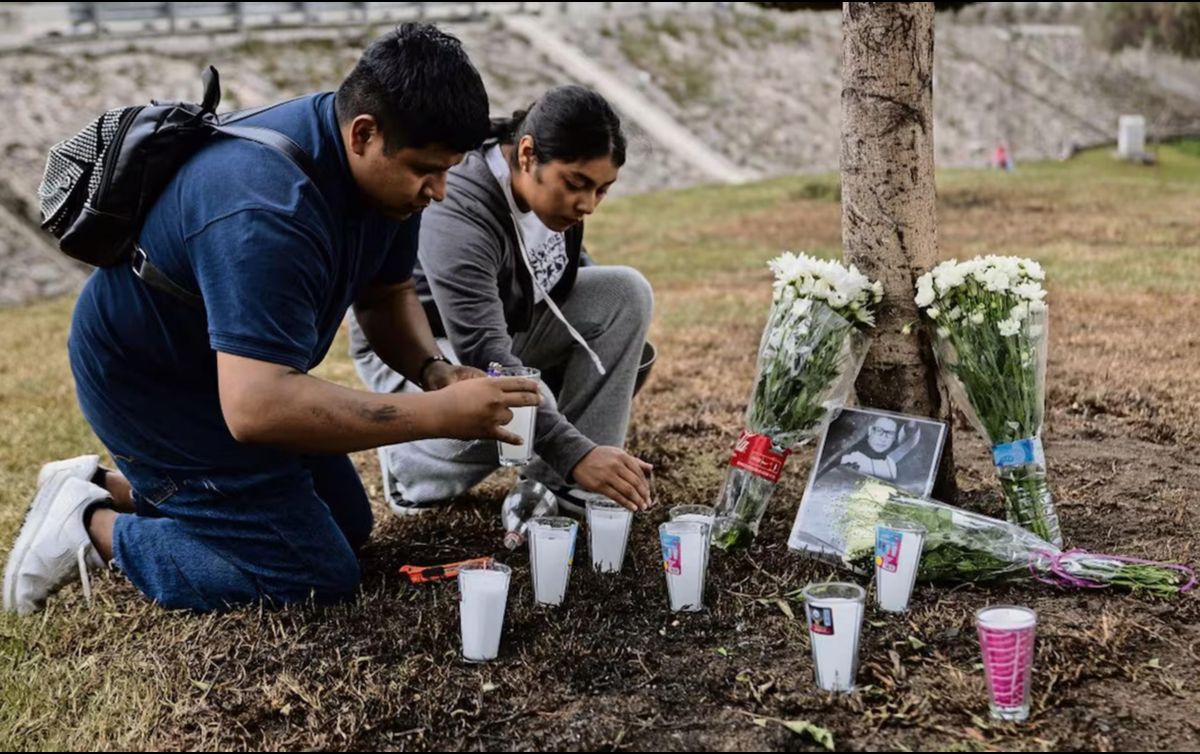 En la lista se incluyeron los nombres de las 14 personas fallecidas, entre ellas la señora Alicia Matías Teodoro, de 49 años. SUN / H. SALVADOR