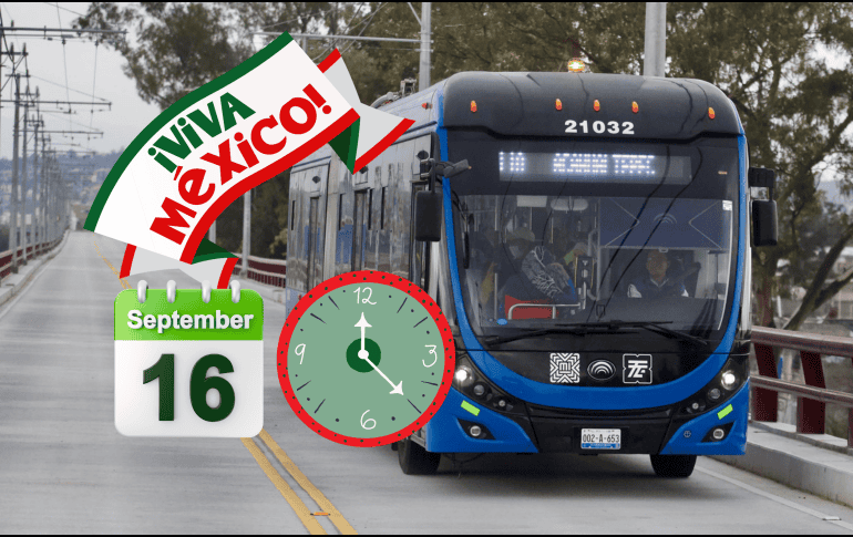 La Secretaría de Movilidad (Semovi) informó ajustes en el horario del Trolebús en la CDMX para este 16 de septiembre. SUN/ ARCHIVO