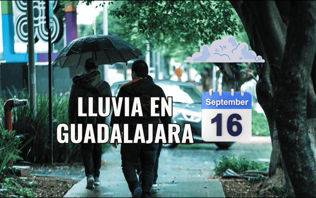 Para mañana, 16 de septiembre, se prevé lluvias y tormentas en Guadalajara. EL INFORMADOR/ ARCHIVO