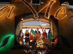 El presidente municipal de Zapopan, Juan José Frangie, encabezó la ceremonia del 215 aniversario del Grito de Independencia en el centro de aquel municipio. X / @JuanJoseFrangie