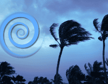 La zona de baja presión con probabilidad para desarrollo ciclónico, al sur de las costas de Michoacán, continuará intensificándose y absorberá a la onda tropical núm. 32. ESPECIAL / CANVA