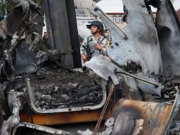 La cifra, según los peritajes que realizan agentes especializados de la fiscalía capitalina y que se están anexando a la carpeta de investigación. SUN / L. CAMACHO