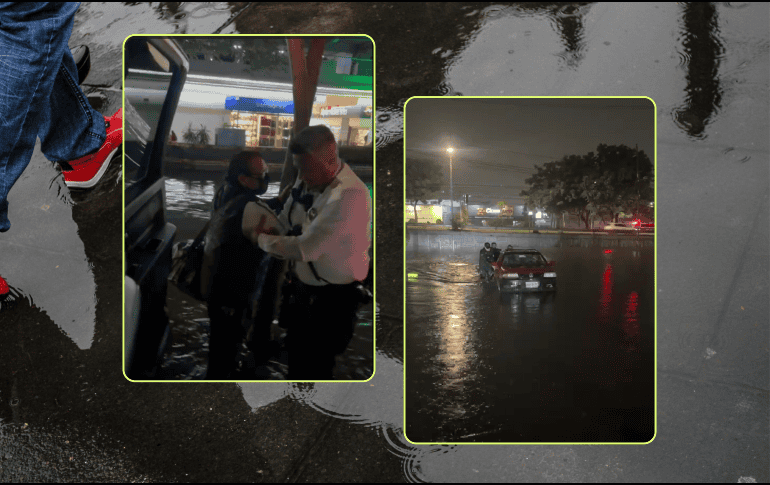 Los rescates se llevaron a cabo en dos puntos de Guadalajara: uno cercano a Plaza del Sol y otro en el Álamo Industrial. ESPECIAL / EL INFORMADOR / ARCHIVO