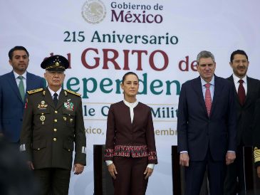 Durante la ceremonia se subrayó la importancia de proteger la soberanía nacional y combatir la corrupción. SUN