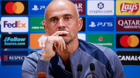Luis Enrique afirmó que la obtención de un segundo título europeo para el PSG podría ser más sencillo que el primero. EFE/Y. Valat