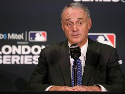 El comisionado, Rob Manfred, dijo que en las Mayores apuestan por el territorio mexicano y su potencial mercado. AP/T. Ireland