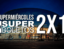 Estos cuatro conciertos de la Arena Guadalajara se encuentran al 2x1 solo por hoy 17 de septiembre.  ESPECIAL