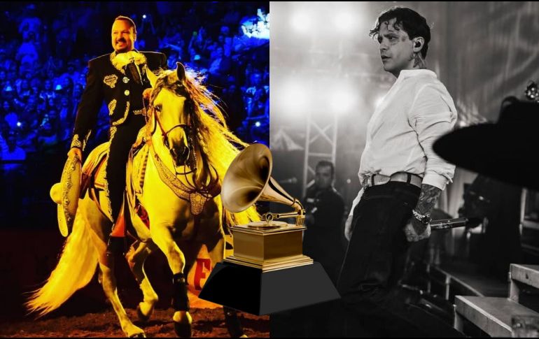 Si bien ambos cantantes del regional mexicano se encuentran en la lista, definitivamente no la encabezan del modo que lo hace el puertorriqueño Bad Bunny. IG / @nodal / @pepeaguilar_oficial
