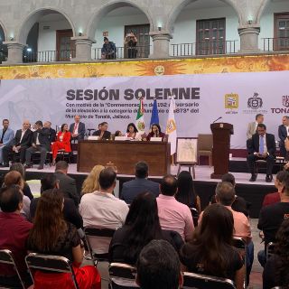 Tonalá conmemora 152 años como municipio con sesión solemne del Congreso