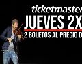 Revisa la lista de TODOS los conciertos que están al 2x1 en Ticketmaster hoy jueves 18 de septiembre. EL INFORMADOR / ARCHIVO