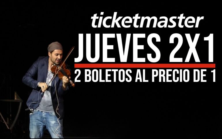 Revisa la lista de TODOS los conciertos que están al 2x1 en Ticketmaster hoy jueves 18 de septiembre. EL INFORMADOR / ARCHIVO