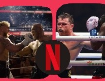 Los números de audiencia de ambas peleas contabilizados por Netflix contrastan abismalmente. ESPECIAL / Netflix / EFE / ARCHIVO