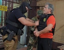 La Secretaría Nacional Antidrogas de Paraguay mostró imágenes del traslado de Hernán 
