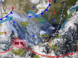 El SMN continuará monitoreando estos fenómenos y recomienda a la población estar preparada para las condiciones meteorológicas extremas. ESPECIAL/ SMN.