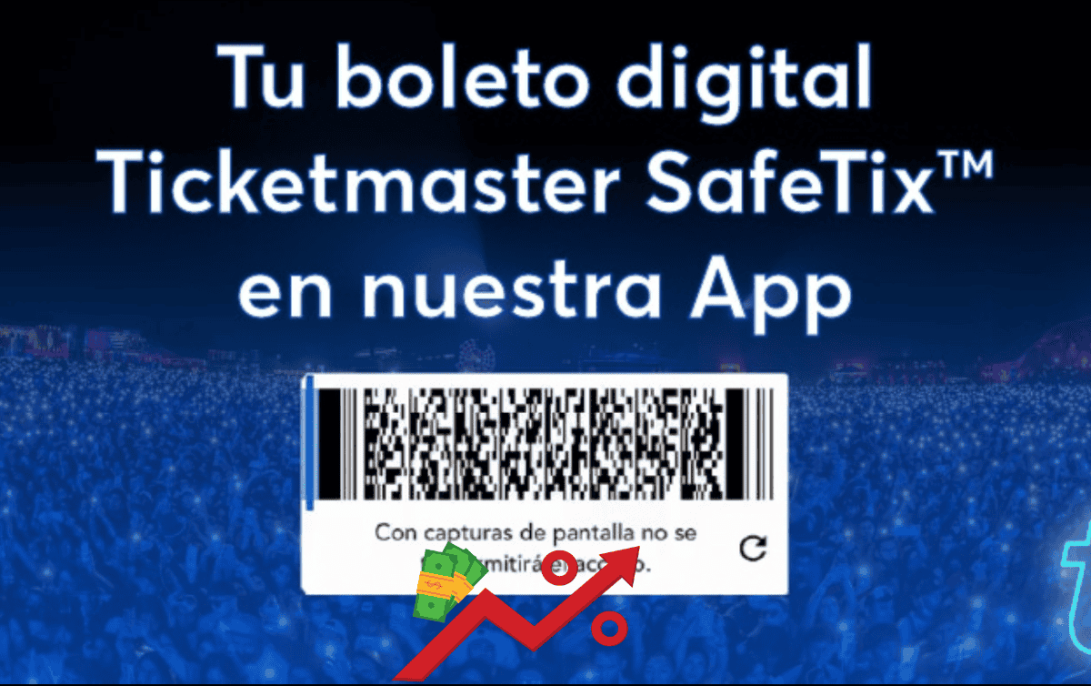 Usuarios señalaron que casi una cuarta parte del costo de un boleto corresponderá únicamente a este cargo adicional. ESPECIAL/TICKETMASTER