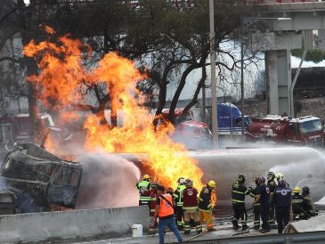 Las autoridades continúan brindando atención médica y seguimiento a los afectados por este trágico accidente. SUN/ ARCHIVO.