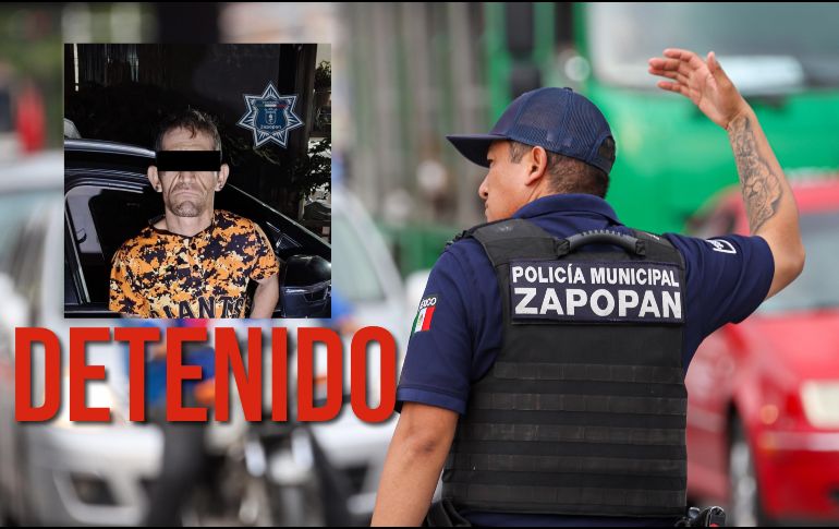 El sujeto fue remitido al agente del Ministerio Público para continuar con los procedimientos correspondientes y determinar su situación legal. EL INFORMADOR / ARCHIVO / ESPECIAL / Policía de Zapopan