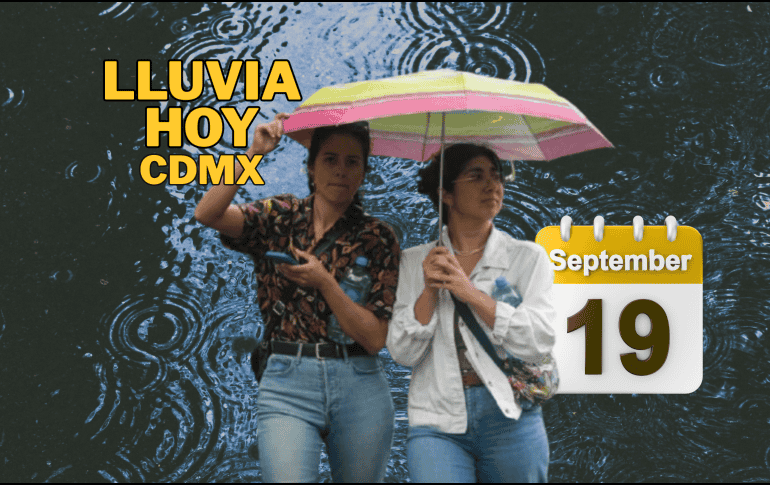 Según el pronóstico del clima, hoy, 19 de septiembre, se prevé lluvia en CDMX. SUN/ ARCHIVO/ UNSPLASH/ A. Dukhanov