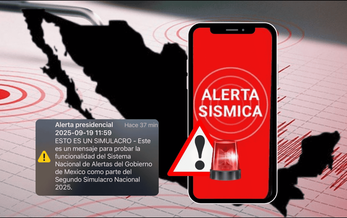 Muchas personas reportaron no haber recibido la alerta sísmica en sus teléfonos. ESPECIAL